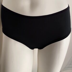 Tracy black nylon panty